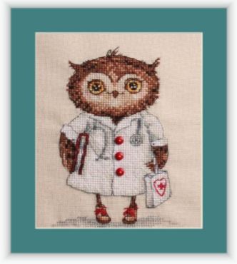 click here to view larger image of Be Healthy (counted cross stitch kit)
