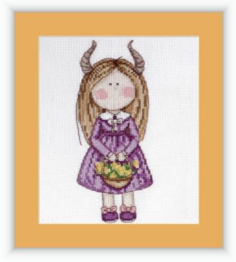 click here to view larger image of Taurus  (counted cross stitch kit)