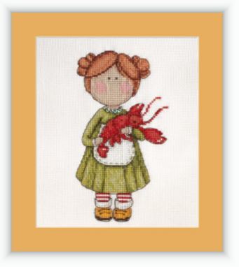 click here to view larger image of Cancer (counted cross stitch kit)