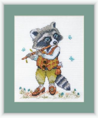click here to view larger image of Forest Music (counted cross stitch kit)