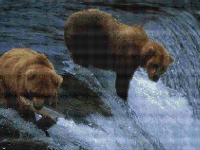 click here to view larger image of Bears Fishing (chart)
