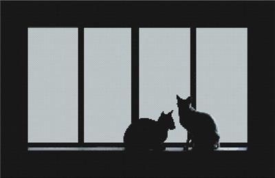 click here to view larger image of Cats in the Window (chart)