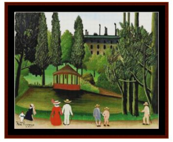 click here to view larger image of Montsouris Park - Henri Rousseau (chart)