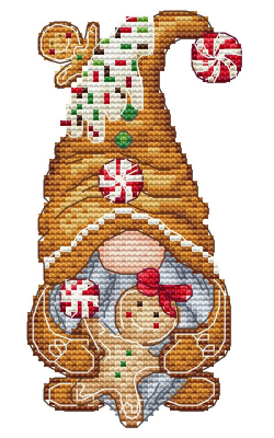 click here to view larger image of Gingerbread Gnome (chart)