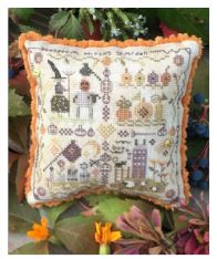 click here to view larger image of Witch's Garden Pincushion (counted cross stitch kit)