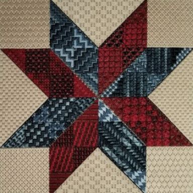 click here to view larger image of Star of Stitches (counted canvas chart)