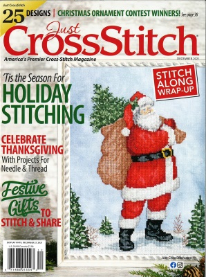 click here to view larger image of Just Cross Stitch 2021 November/December (magazines)