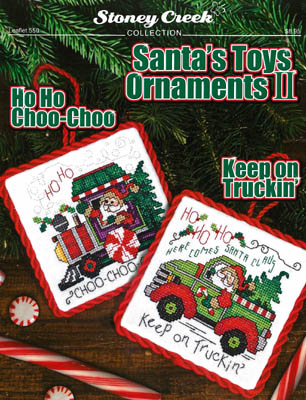 click here to view larger image of Santas Toys Ornaments II (chart)