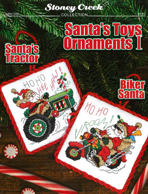 click here to view larger image of Santas Toys Ornaments I (chart)