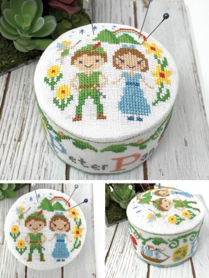 click here to view larger image of Fairy Tale Pin Cushions - Peter Pan (chart)
