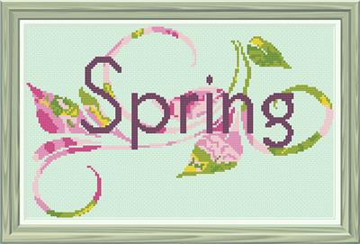 click here to view larger image of Spring Flourish (chart)