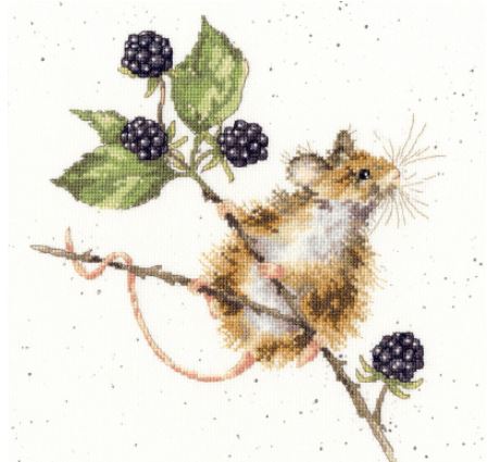 click here to view larger image of Brambles (counted cross stitch kit)