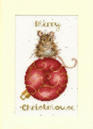 click here to view larger image of Merry Christmouse (counted cross stitch kit)