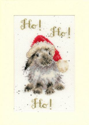 click here to view larger image of Ho! Ho! Ho! (counted cross stitch kit)