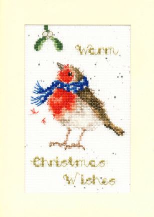 click here to view larger image of Warm Wishes (counted cross stitch kit)
