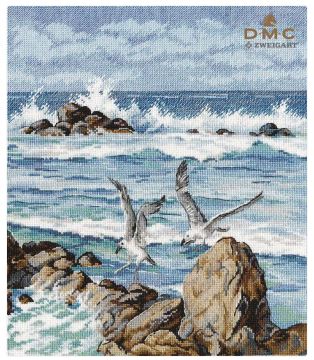 click here to view larger image of Sound of the Surf, The (counted cross stitch kit)