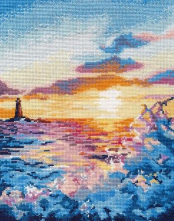 click here to view larger image of Fun on the Sea (counted cross stitch kit)