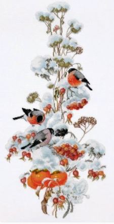 click here to view larger image of Winter Set (counted cross stitch kit)