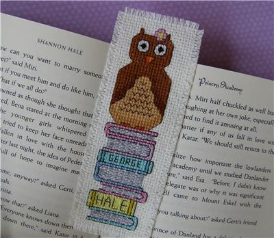 click here to view larger image of Spring Owl Sitting on Books (chart)