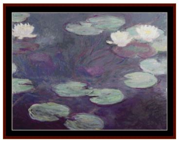 click here to view larger image of Waterlilies 16 - Monet (None Selected)
