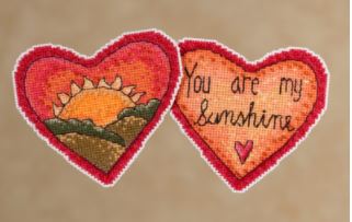 click here to view larger image of You Are My Sunshine (2021) (counted cross stitch kit)