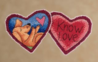click here to view larger image of Know Love (2021) (counted cross stitch kit)