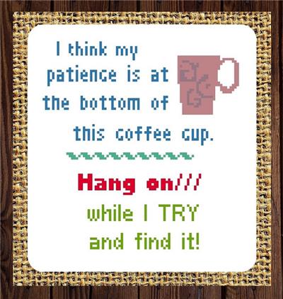 click here to view larger image of Patience and Coffee (chart)