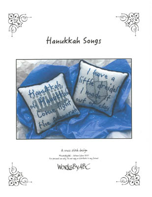 click here to view larger image of Hanukkah Songs (chart)