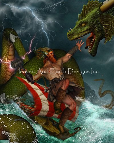 click here to view larger image of Thor Battles Jormungand - Howard David Johnson (chart)