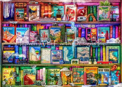 click here to view larger image of US Travel Shelf Mini - Aimee Stewart  (chart)