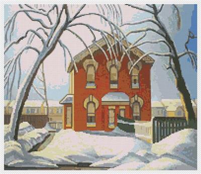 click here to view larger image of Red House (Lawren Harris) (chart)