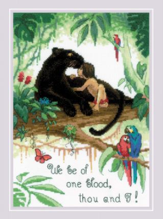 click here to view larger image of We Be of One Blood (counted cross stitch kit)