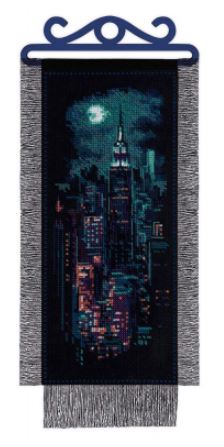 click here to view larger image of New York at Night (counted cross stitch kit)