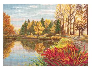 click here to view larger image of Autumn Colors (counted cross stitch kit)