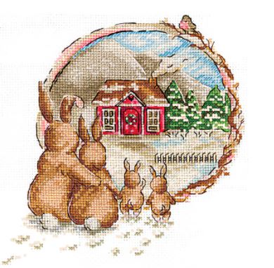 click here to view larger image of Housewarming (counted cross stitch kit)