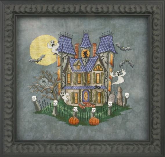 click here to view larger image of Murky Manor (counted cross stitch kit)