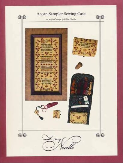 click here to view larger image of Acorn Sampler Sewing Case (chart)