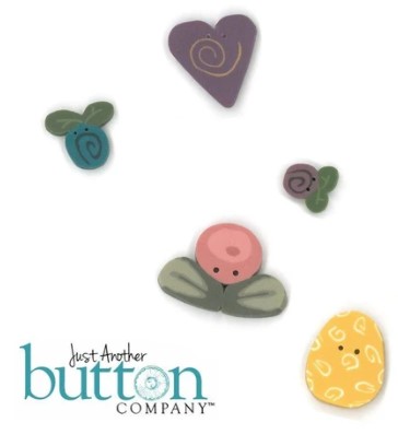 click here to view larger image of Soft Boiled (ornaments) Button Pack - JAB8179 (button pack)