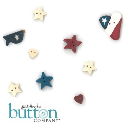 click here to view larger image of Scatter Freedom Button Pack - JAB8593 (button pack)