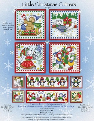 click here to view larger image of Little Christmas Critters (chart)