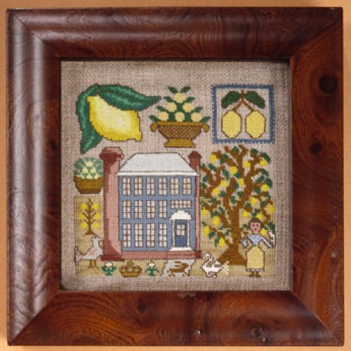 click here to view larger image of Fruitful VII - Lemons (counted cross stitch kit)