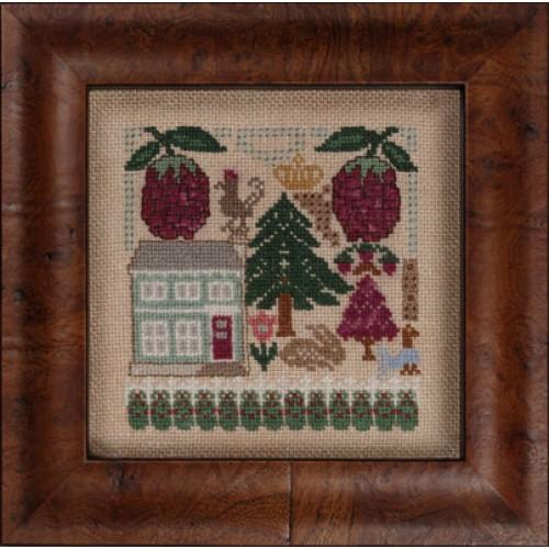 click here to view larger image of Fruitful X - Raspberries (counted cross stitch kit)