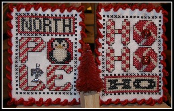 click here to view larger image of North Pole - Ho Ho Ho (w/charms) (chart)