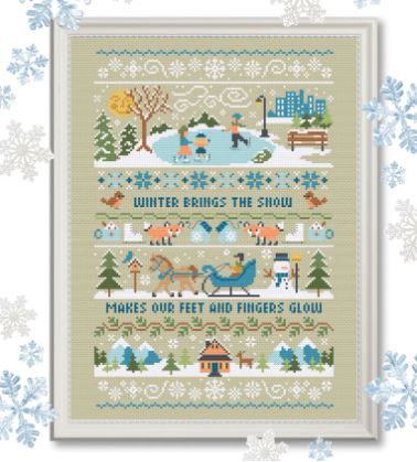 click here to view larger image of Winter Band Sampler (chart)