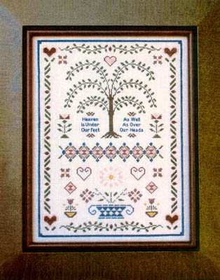 click here to view larger image of Folk Art Sampler (chart)