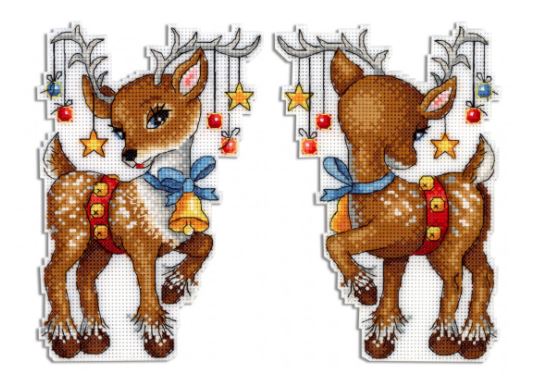 click here to view larger image of Christmas Helper (counted cross stitch kit)