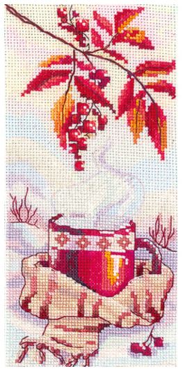 click here to view larger image of Hot Tea   (counted cross stitch kit)