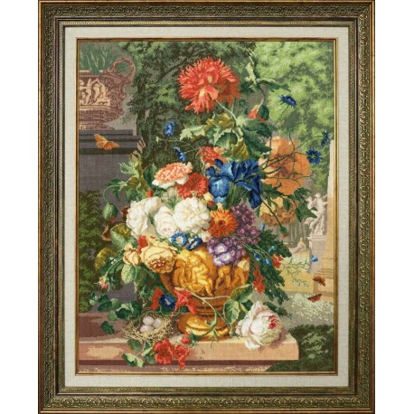 click here to view larger image of Flower 1722 (counted cross stitch kit)