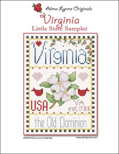 click here to view larger image of Virginia Little State Sampler (chart)