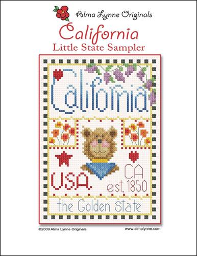 click here to view larger image of California Little State Sampler (chart)